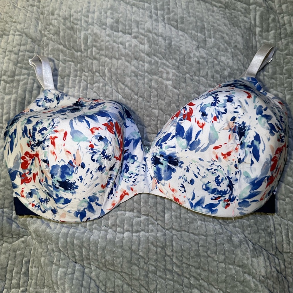 Cacique floral balconette Bra